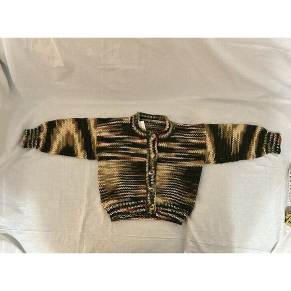 6-12 months Boy/Girl Home Knitted Baby Cardigan Warm, Soft and Comfortable - Picture 7 of 9